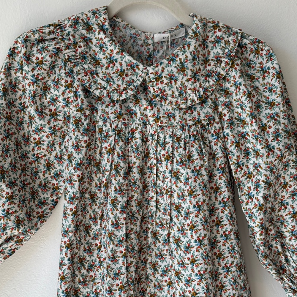 Doen girls Carine Long-Sleeve Dress